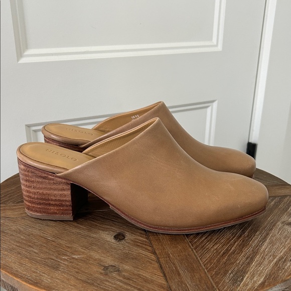 Nisolo Shoes - NWOT Nisolo All-Day Heeled Leather Mules